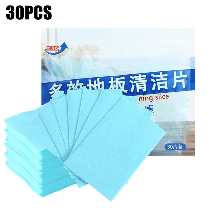 Floor cleaning sheets, a powerful mopping tool for wood floors and tiles, stain remover with fragrance, floor cleaning tablets.